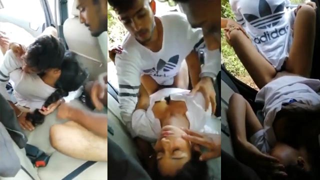 Chubby Desi Babe Fucking Group – Hardly in Car